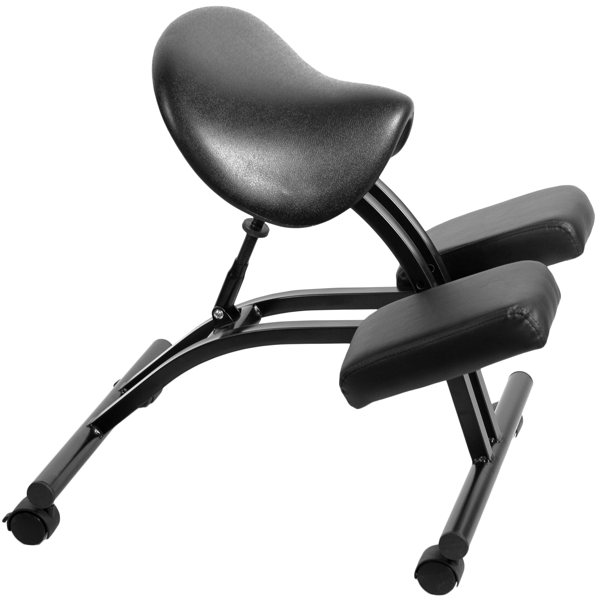 VIVO Ergonomic Saddle Seat Kneeling Chair Adjustable Stool for