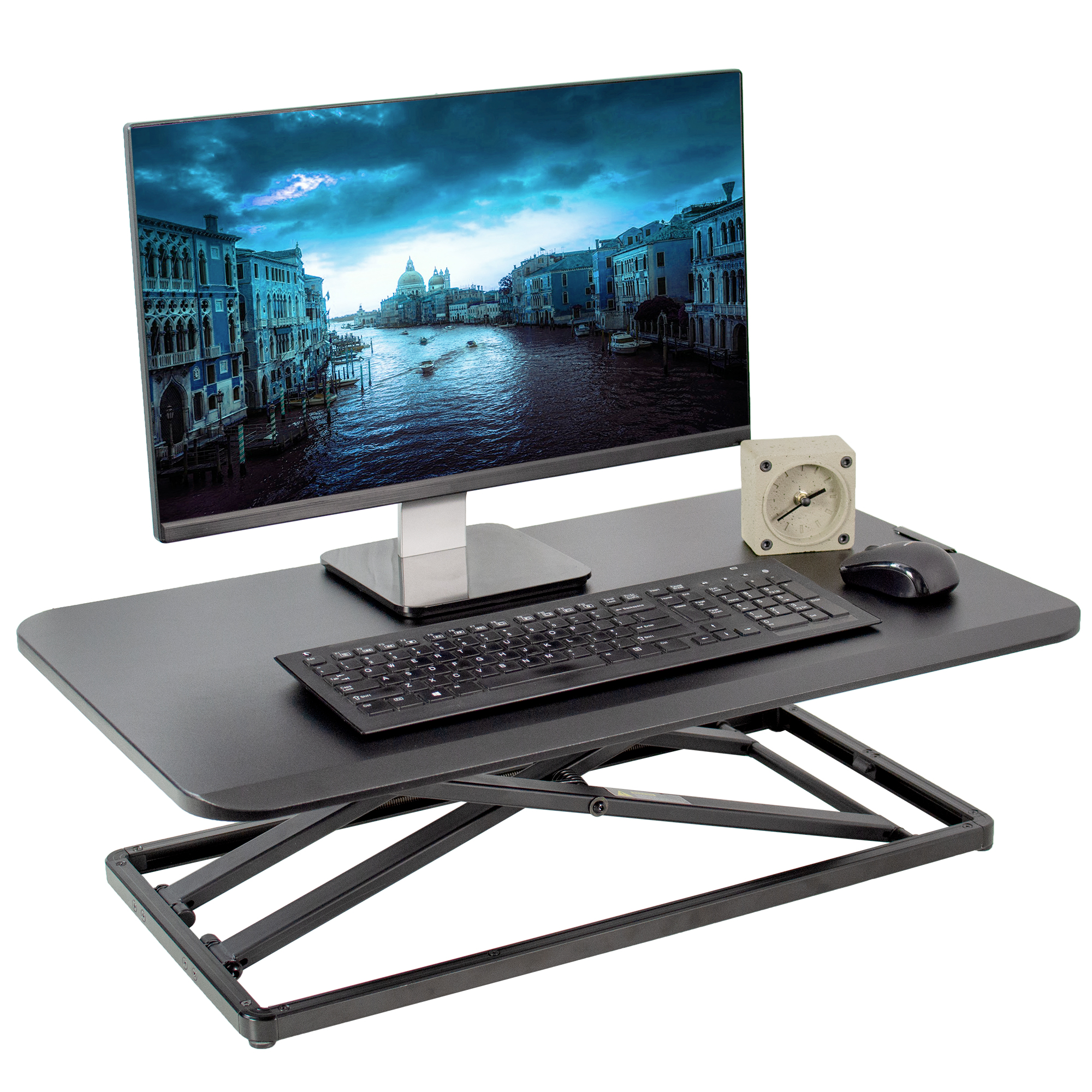 Vivo Economy Height Adjustable 29 Standing Desk Sit Stand Desktop