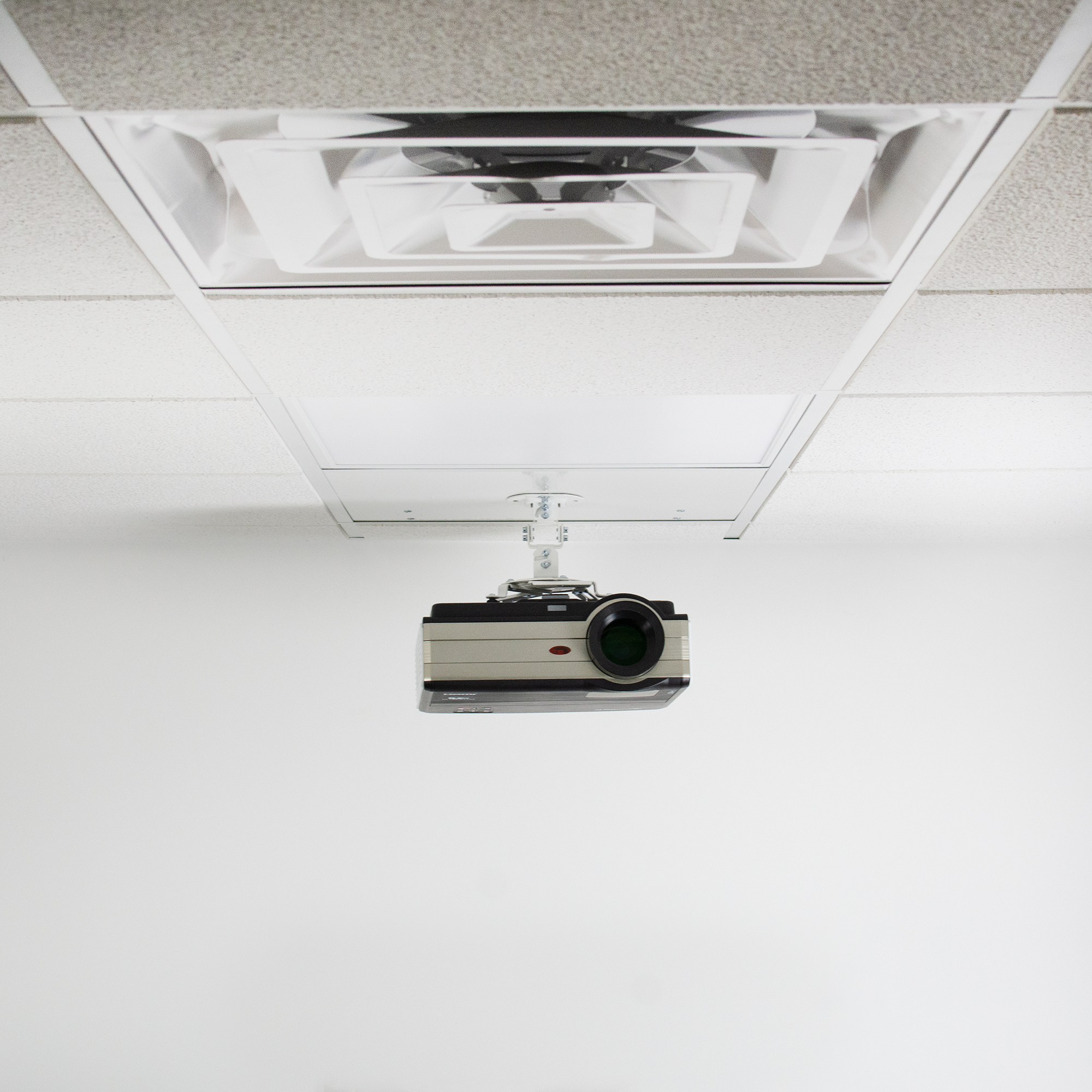 ceiling projector shelf