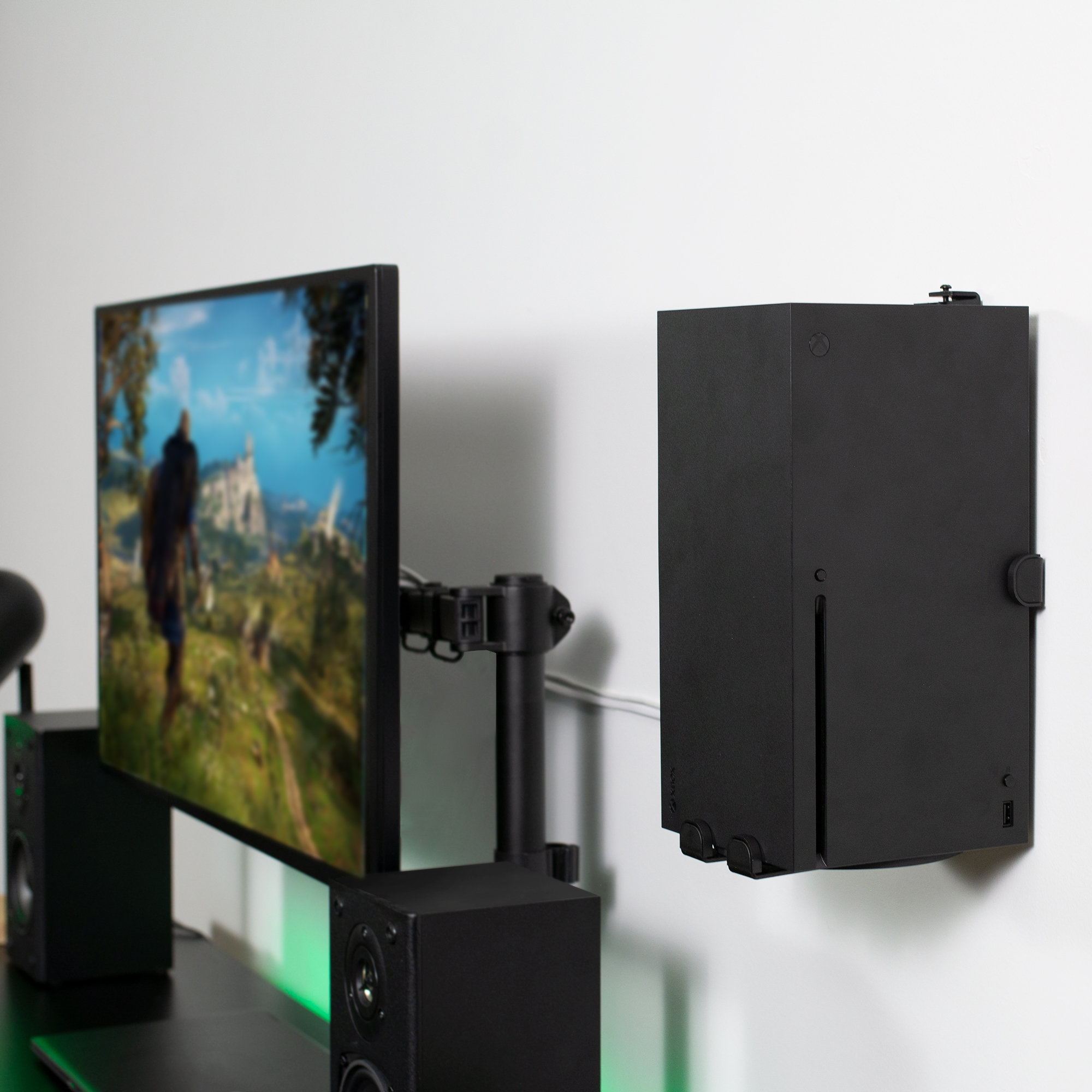 VIVO Wall Mount Designed for Xbox Series X, Horizontal & Vertical ...