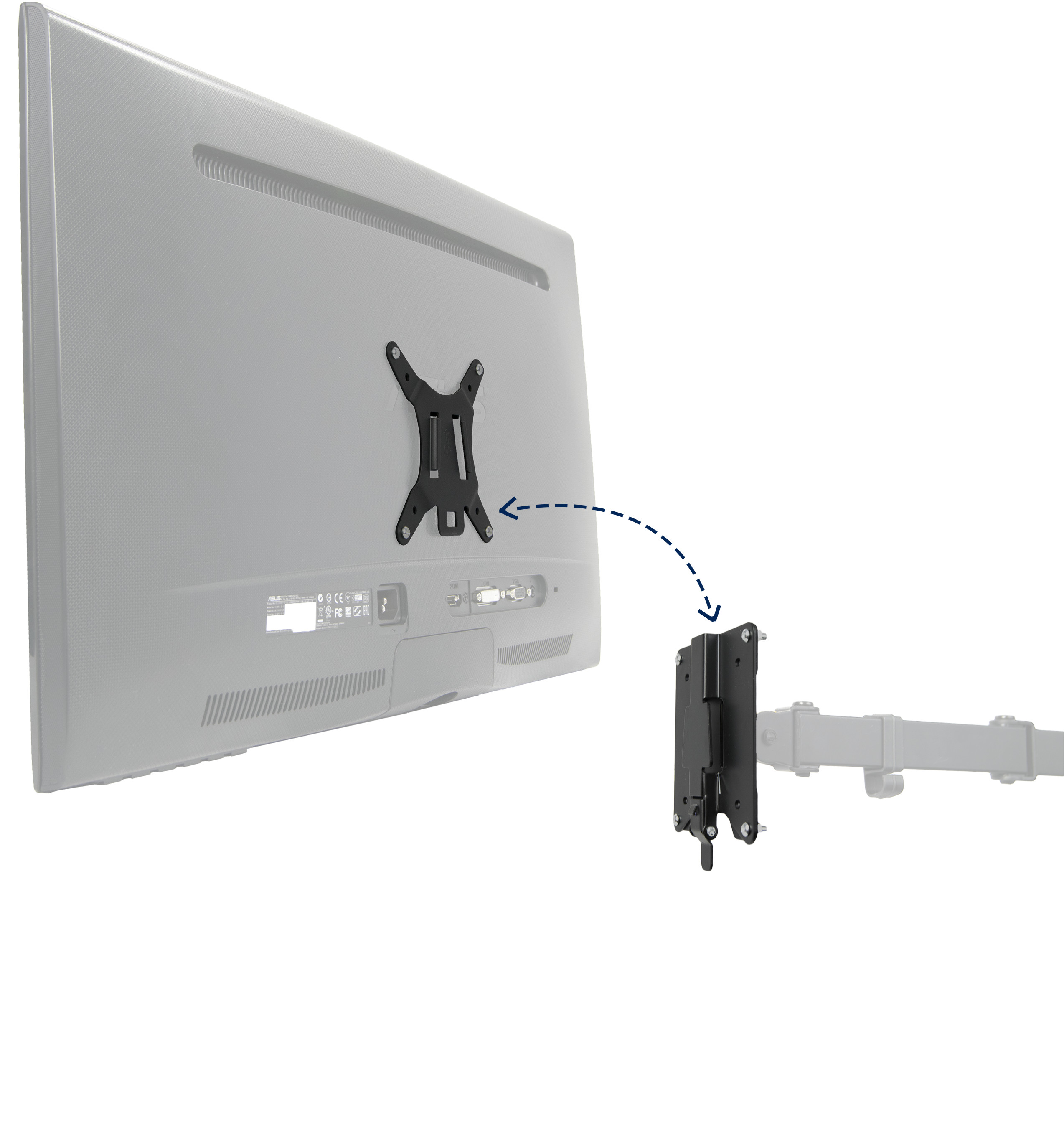 vesa mount adapter for dell s2218 ebay
